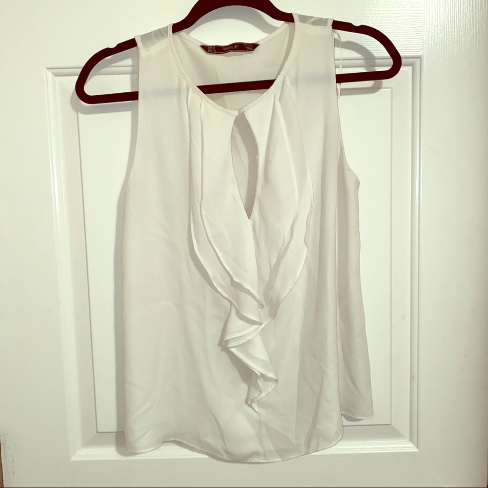 White blouse top shirt